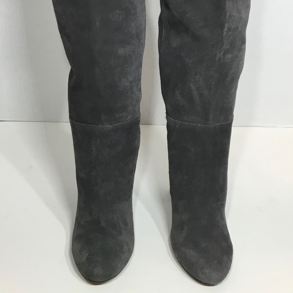 Steven by Steven Madden Tarayn Grey Boots Sz 9.5 - Picture 2 of 8